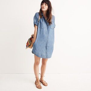 Madewell denim shirtdress